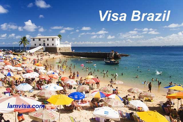 visa ngắn hạn Braxin